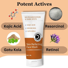 Dermistry Face Wash for Skin Lightening with Kojic Acid, Niacinamide - 100ml