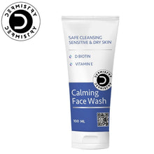Dermistry Face Wash for Sensitive Dry Skin with Biotin and Vitamin E - 100ml