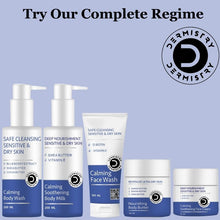 Dermistry Face Wash for Sensitive Dry Skin with Biotin and Vitamin E - 100ml