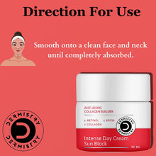 Dermistry Anti-Aging Day Cream with SPF30, Collagen Builder, Retinol, Hyaluronic Acid - Nourishing Age-Protect Formula - 50ml