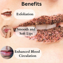 Dermistry Exfoliating Lip Scrub for Lightning Nourishing Dark, Dry, Chapped Lips - 15ml