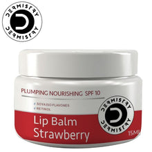 Dermistry Strawberry Lip Care Tint Balm with Retinol SPF 10 for Glossy Lips - 15ml