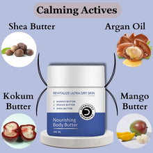 Dermistry Body Butter for Ultra Dry Flaky Skin with Mango Kokum & Shea Butter - 100ml