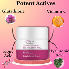 Vigini De-Tan Skin Lightening Underarm Cream with Kojic Acid - 50ml