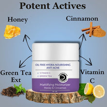 Dermistry Oil-free Hydra Nourishing Mattifying Moisturizer with Green Tea Vitamin C - 50ml