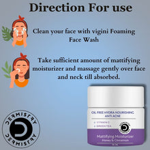 Dermistry Oil-free Hydra Nourishing Mattifying Moisturizer with Green Tea Vitamin C - 50ml