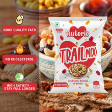 Nutorio Trail Mix, Healthy & Roasted Snack with Mix of Dry Fruits, Berries and Seeds 15 g (Pack of 15)