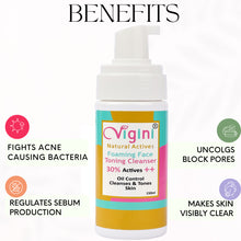 Vigini Foaming Face Toning Cleanser