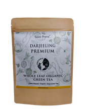 Suvo Prana Darjeeling Premium Whole Leaf Organic Green Tea