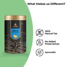 Auric Men's Energy Tea with Pure Shilajit Resin & 13 herbs - 50 Sachets