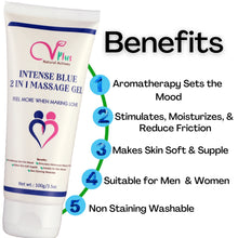 Vigini Intense Blue 2 in 1 Massage Gel
