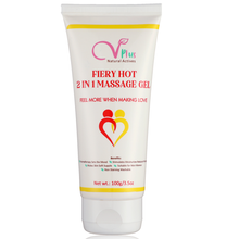 Vigini Fiery Hot 2 in 1 Massage Gel