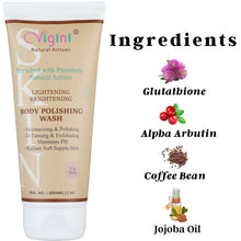 Vigini Lightening Brightening Body Polishing Wash