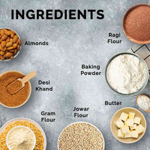 Auric Ragi Almond Cookies