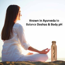 Auric Copper Bottle - 1 litre, for natural purification & wellness