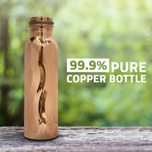 Auric Copper Bottle - 1 litre, for natural purification & wellness