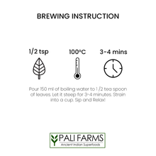Pali Farms Mint Tea - Organic Peppermint Leaves Tissane 60 GM