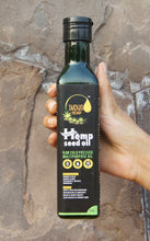 HEMP SEED OIL - Raw Cold Pressed | Omegas 3, 6 & 9 | Amino Acids | Loaded with Antioxidants