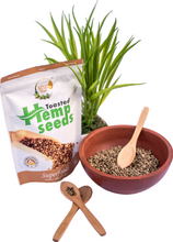 HEMP TOASTED SEEDS - Rich in Omega Fatty Acids | Lowers Cholesterol | Vegan and Gluten-free