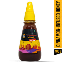 Nectworks Cinnamon Infused Honey 400 GM (Squeezy Pack)