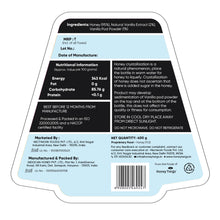 Nectworks Vanilla Infused Honey 400 GM (Squeezy Pack)