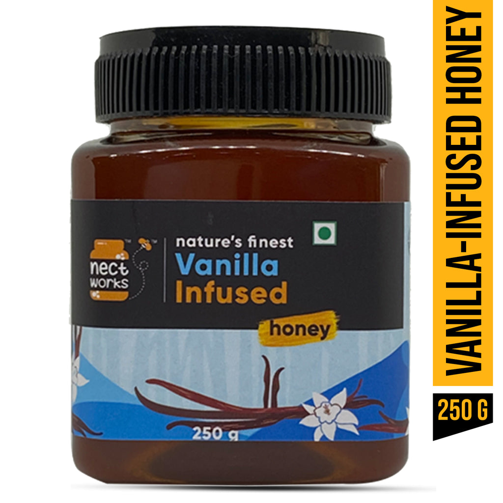 Buy Nectworks Vanilla Infused Honey 250g online at