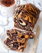 Homemade Eggless Chocolate Marble Cake - Suvo.co