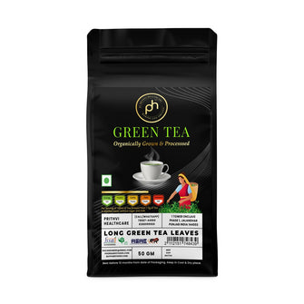 Prithvi Healthcare Organic Green Tea 50 g