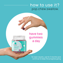 Nyumi Happy Hair Gummies For Stronger Hair - Lush Strawberry Flavour