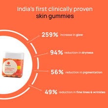 Nyumi Radiant Skin Gummies For Glowing Skin - Juicy Orange Flavour