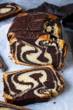 Homemade Eggless Chocolate Marble Cake - Suvo.co