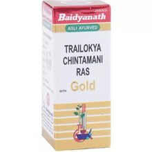 Baidyanath Trailokya Chintamani Ras ( Gold ) 10 Tab