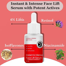 Dermistry Intense Anti-Aging Face Serum with Retinol Hyaluronic Acid for Wrinkle Free Skin - 30ml