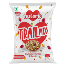 Nutorio Trail Mix, Healthy & Roasted Snack with Mix of Dry Fruits, Berries and Seeds 15 g (Pack of 15)