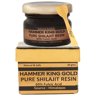 Vigini Hammer King Gold Pure Shilajit Resin