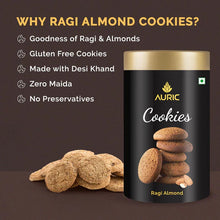 Auric Ragi Almond Cookies