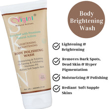 Vigini Lightening Brightening Body Polishing Wash