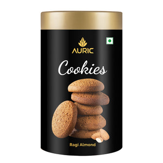 Auric Ragi Almond Cookies