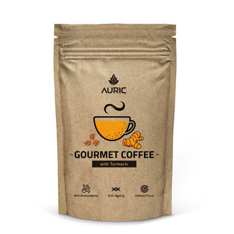 Auric Gourmet Coffee with Turmeric - 200 GM