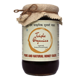 Triple Organics Pure Tulsi Honey 1 Kg - Suvo.co