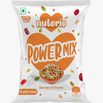 Nutorio Brand Power Mix Healthy Roasted Snack By Nutorio | Suvo.co