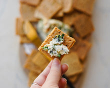 Gluten Free, Vegan Baked Crackers by Kadhali Bakes