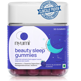 Nyumi Beauty Sleep Gummies For Restful Sleep - Exotic Blackberry Flavour