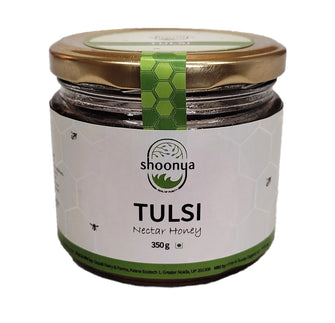 Shoonya Organic Tulsi Honey 350 GM - Certified Organic